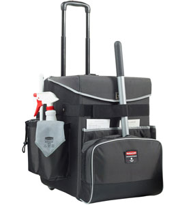 Carucior curatenie interventie rapida mare gri RUBBERMAID